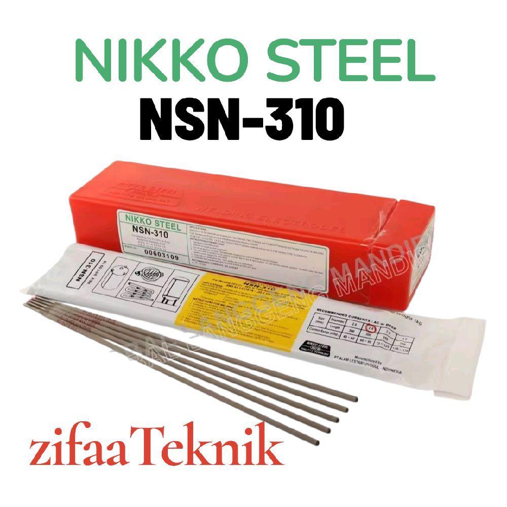 Kawat Las NIKKO STEEL NSN-310 2,6 mm 3,2 mm 4.0 mm Kawat Las Stainless Steel