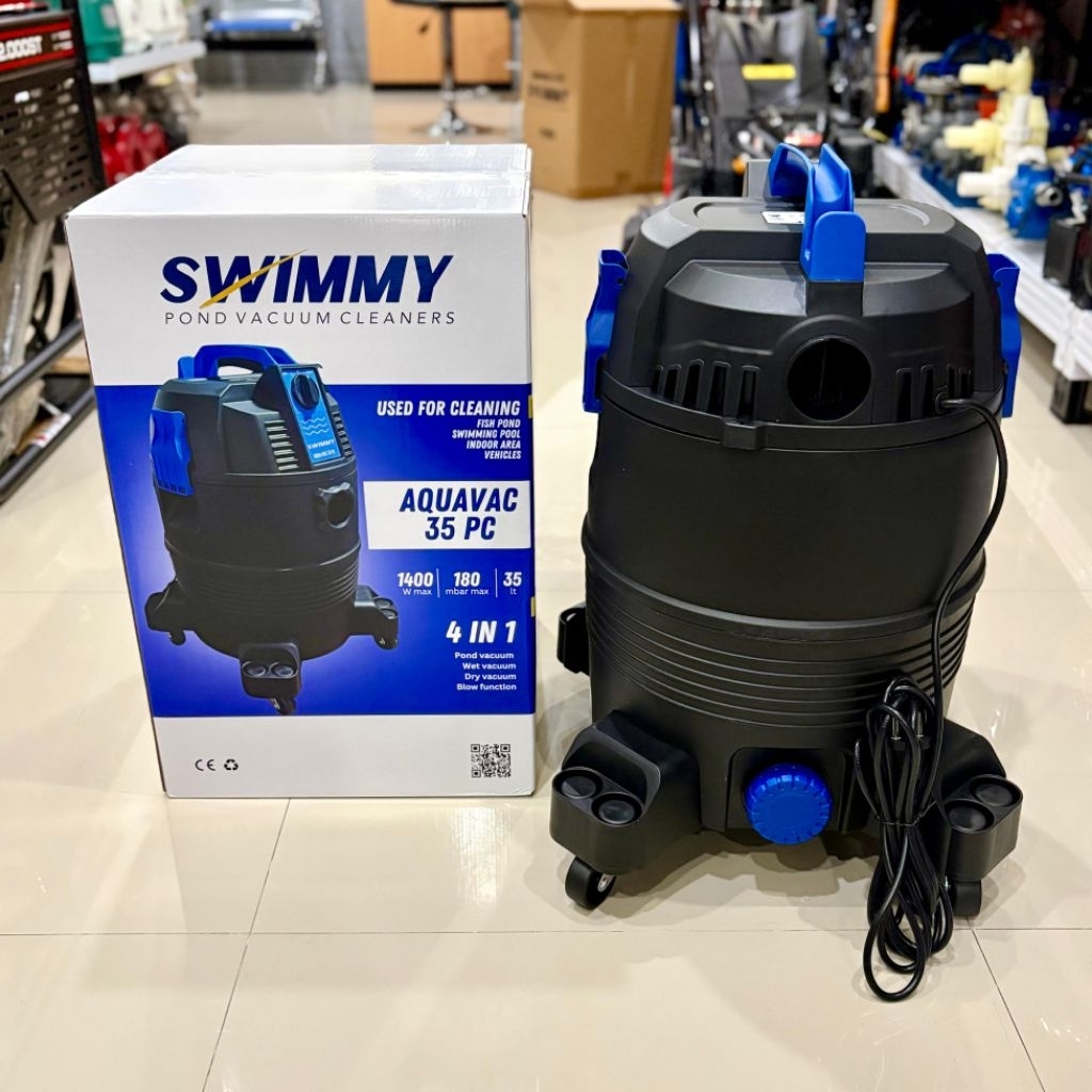 SWIMMY Vacuum Kolam Renang Kolam Ikan Koi Mesin Vacuum Kolam ikan dan kolam Renang