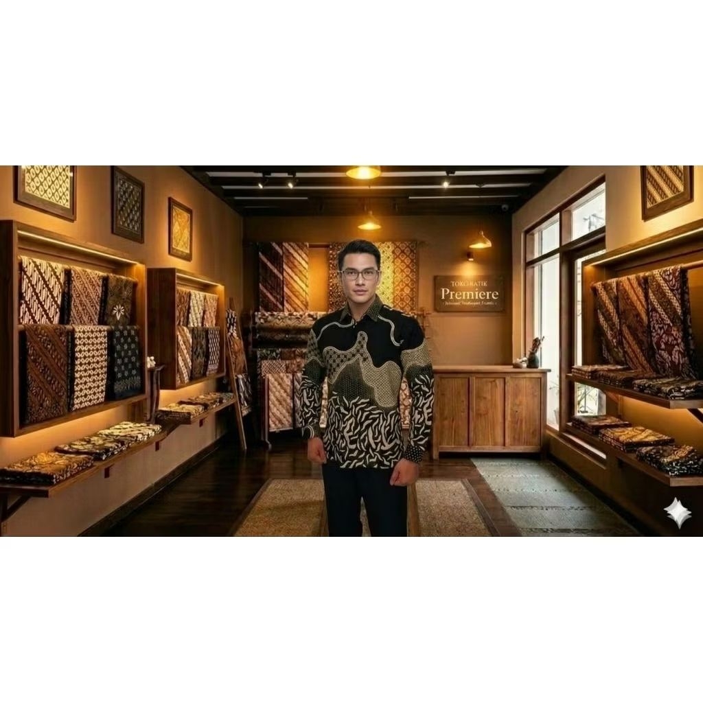 Kemeja Dobby Panjang