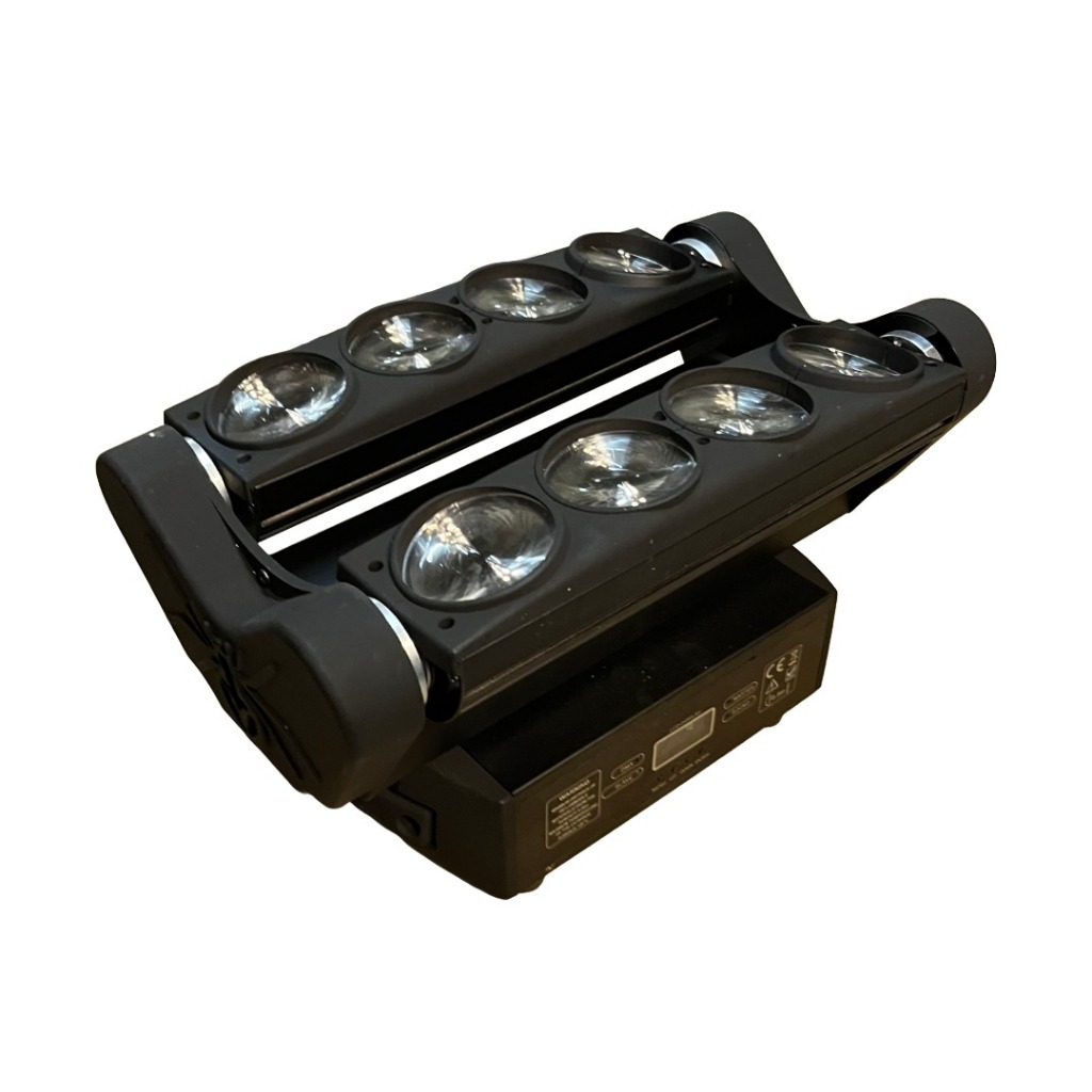 Lampu Panggung Moving Head Spider LED 8 Mata