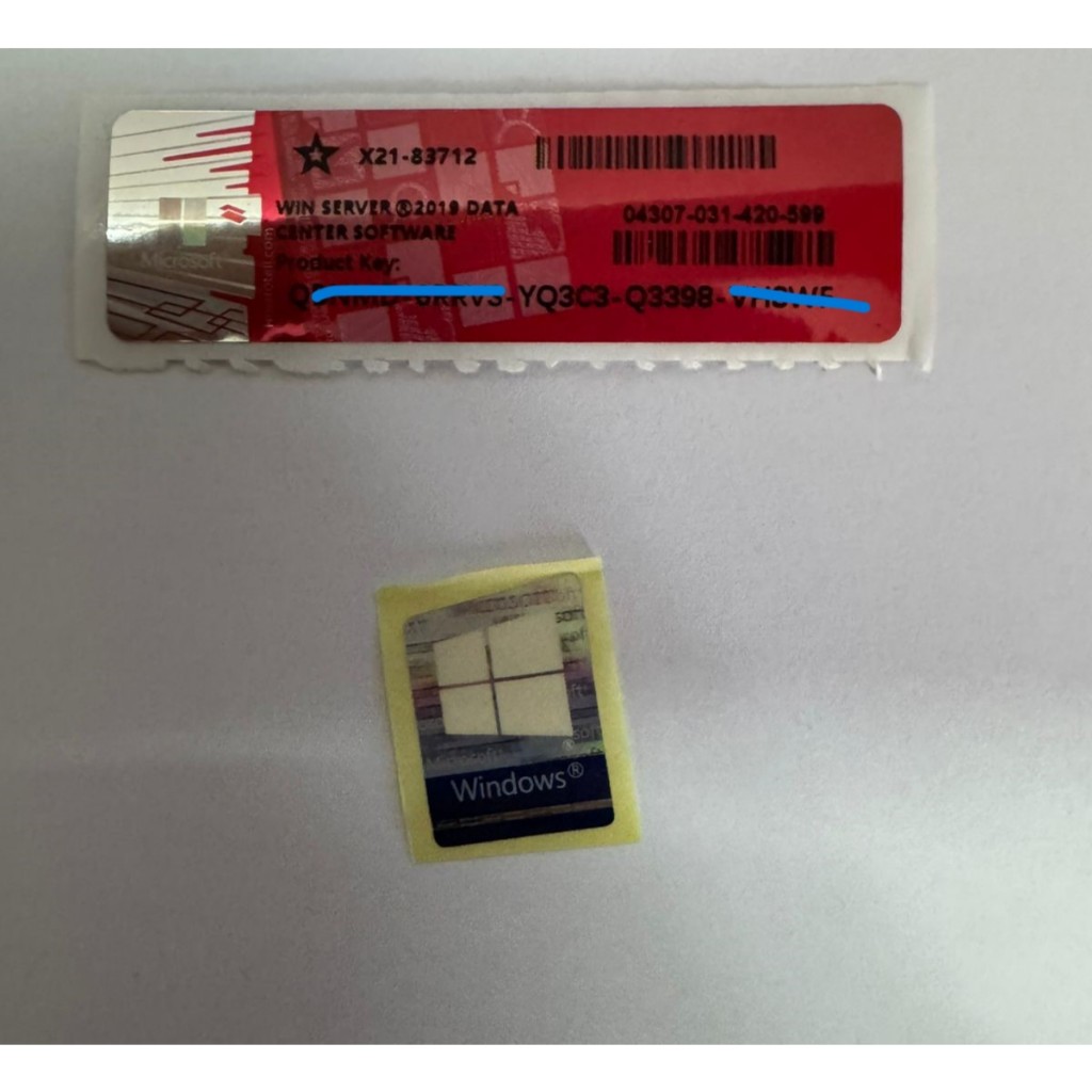 Windows Server 2019 Datacenter (COA+LOGO+USB Installer)