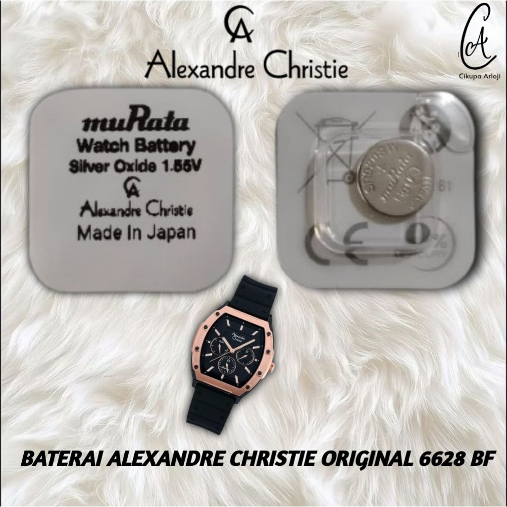 Baterai Alexandre Christie original 6628 BF