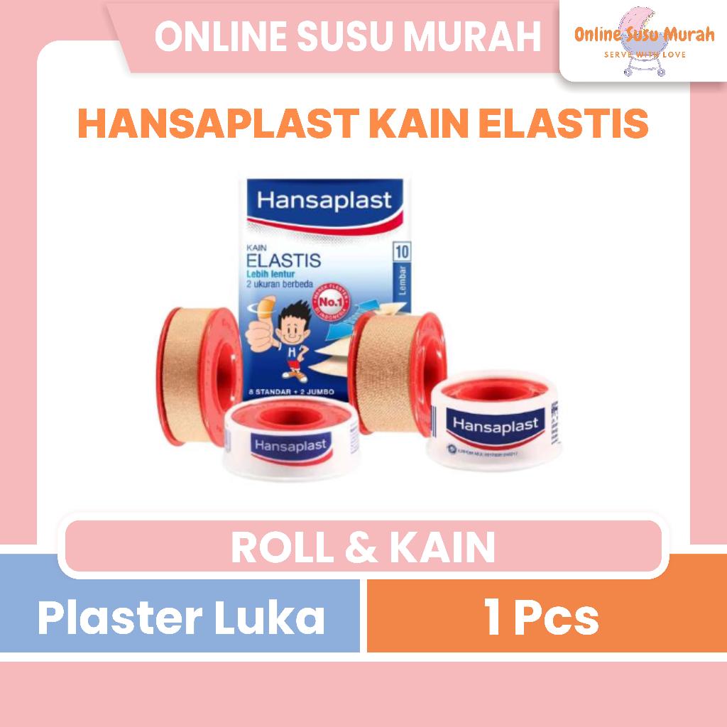HANSAPLAST KAIN ELASTIS PERBAN LUKA P3K PLASTER KAIN LUKA PRLA