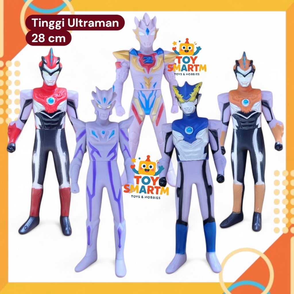 Mainan Ultraman Zero Geed RB Blue Zero Beyond Ultraman Z Ultraman Taiga Mainan Anak Ultraman 28 cm
