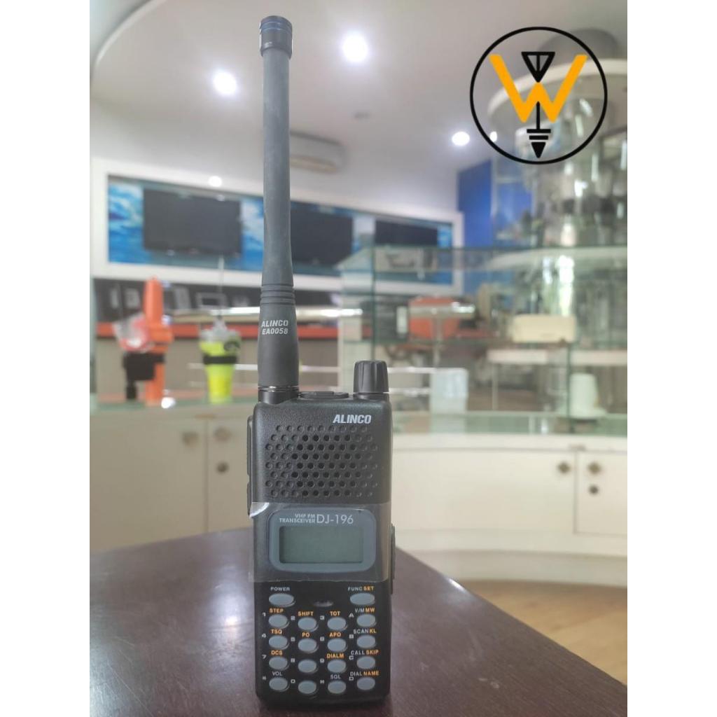 ALINCO DJ-196 HT 2M 5W+BATT+ RAPID CHARGER