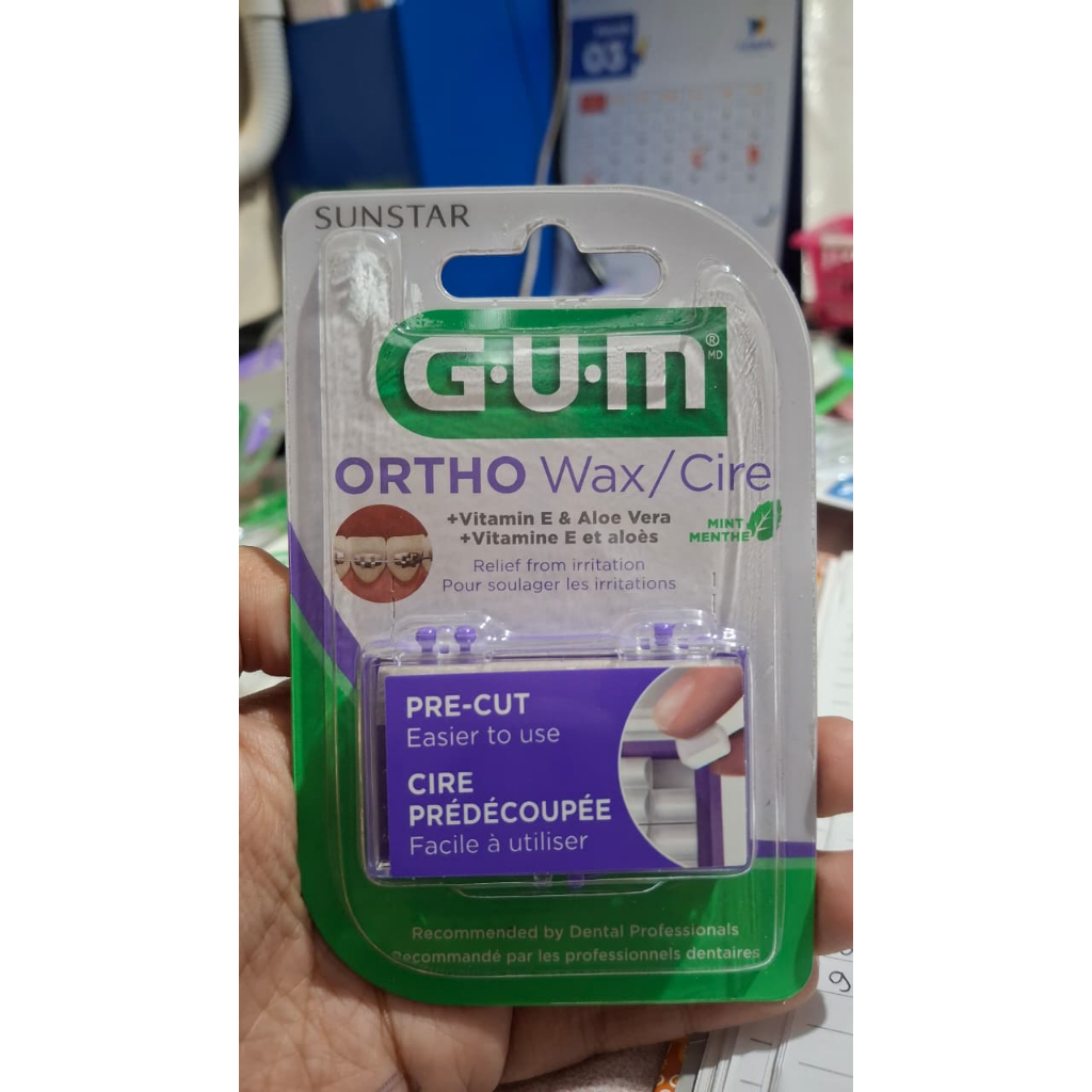 GUM ORTHODONTIC WAX / CIRE MINT MENTHE