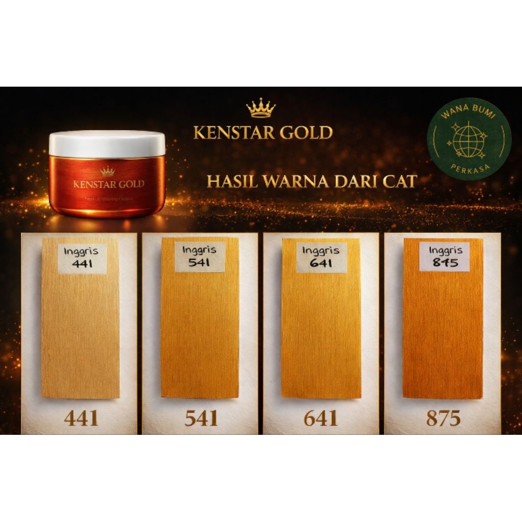 Cat prada Inggris 500.gram | Kenstar Gold | Cat Prada Emas  500.gram