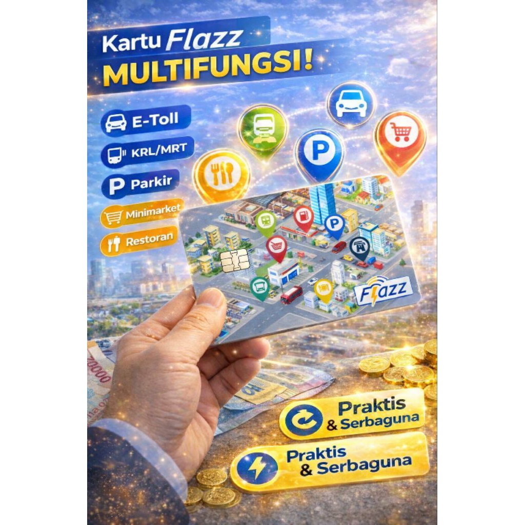 Flazz BCA Gen 2 original / kartu flazz gen 2 murah