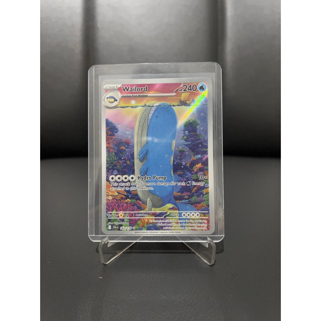 TCG Pokemon Wailord AR English