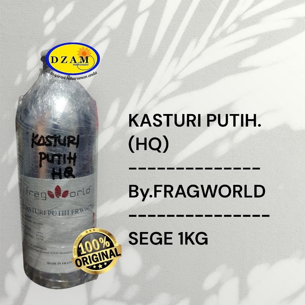 KASTURI PUTIH (HQ) BY.FRAGWORLD SEGEL 1KG.