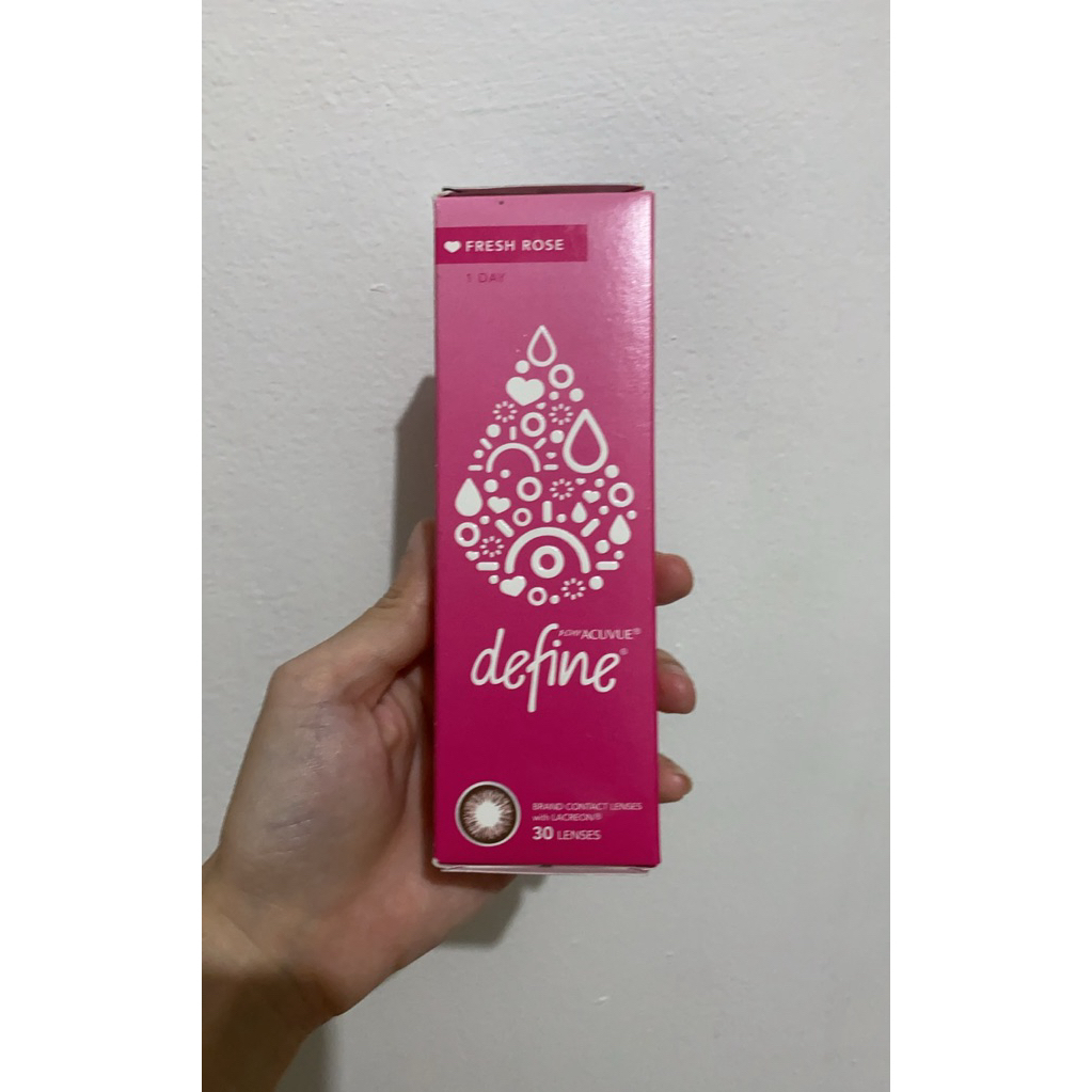 Acuvue Define 1 Day Fresh Rose -3.00
