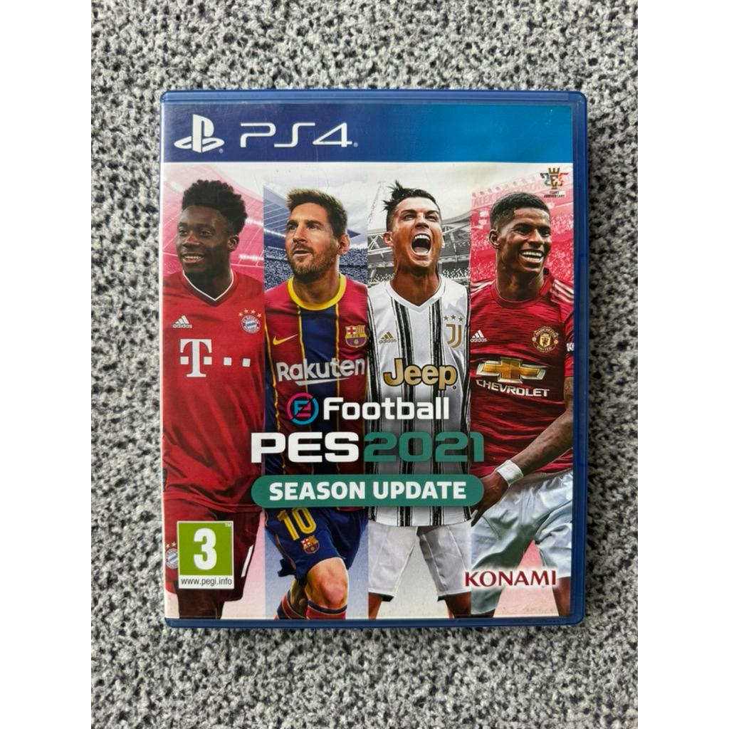 BD ATAU KASET PES 2021 PS4 (Second atau Bekas)