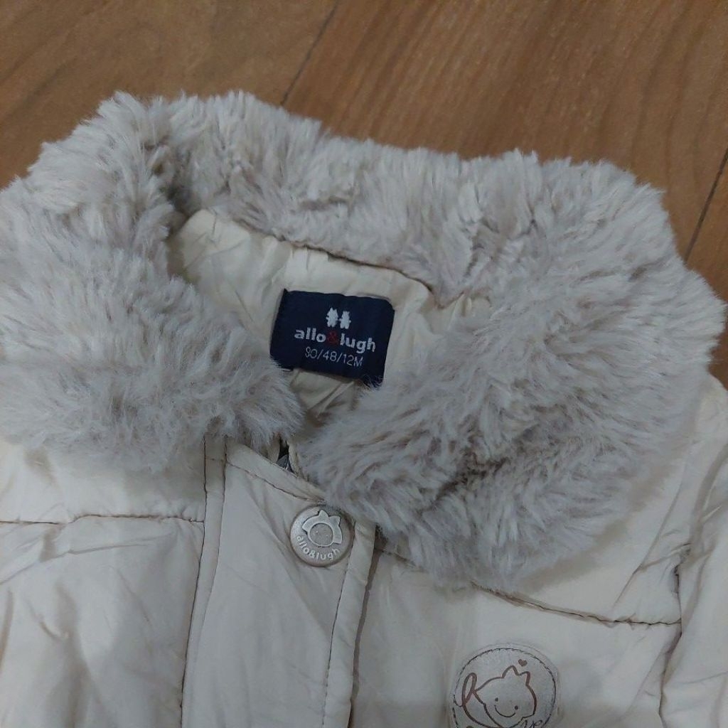 ALLO AND LUGH JAKET MANTEL GEMBUL BULU ORIGINAL PL COKSU CANTIK WINTER