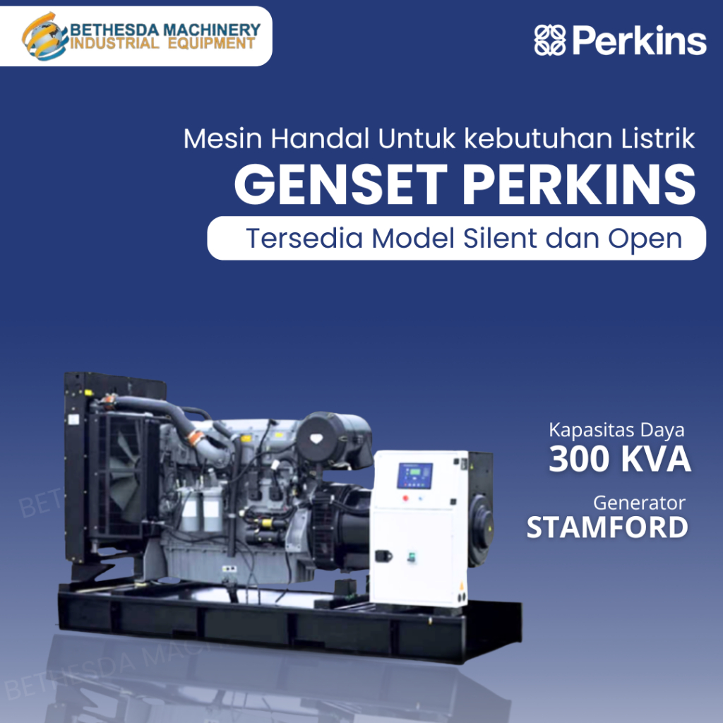 Genset Silent 300 Kva Perkins Stamford