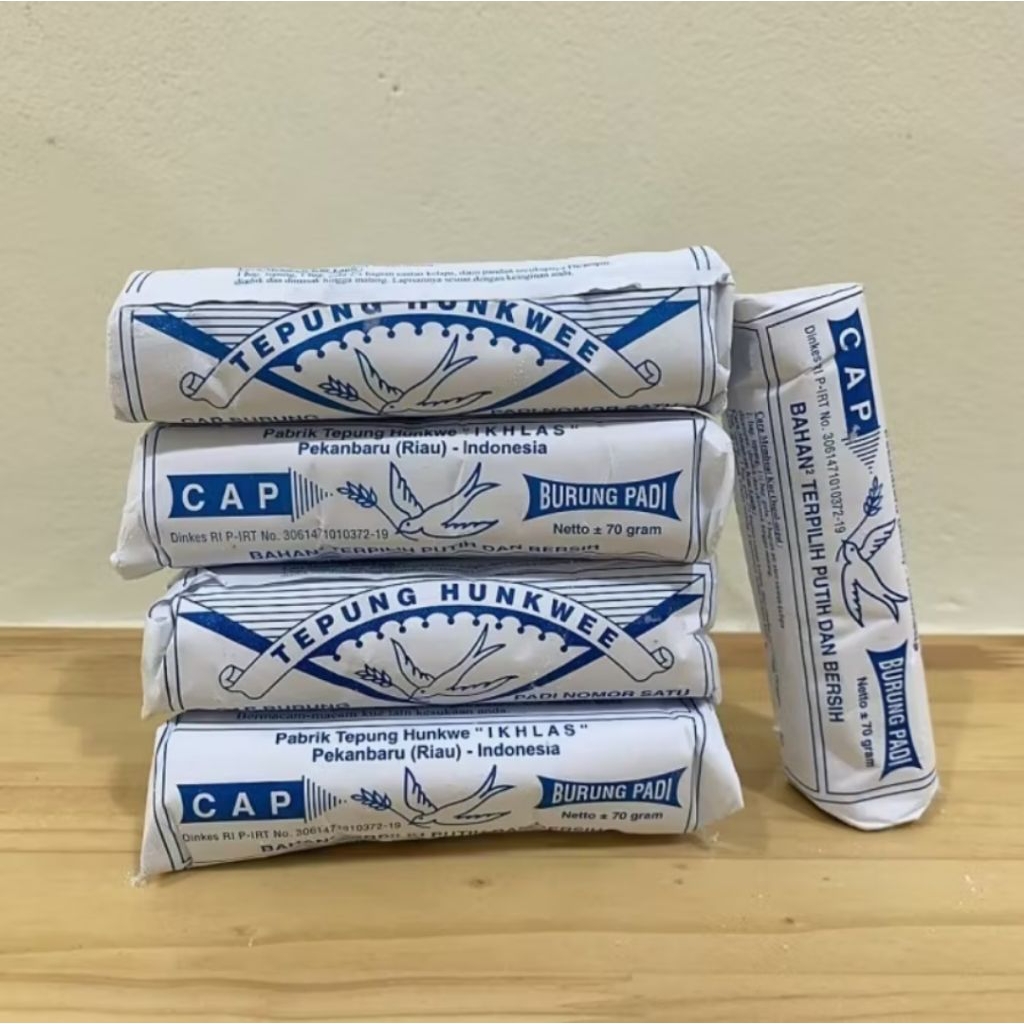 Tepung Hunkwe Cap Burung Padi 70gr