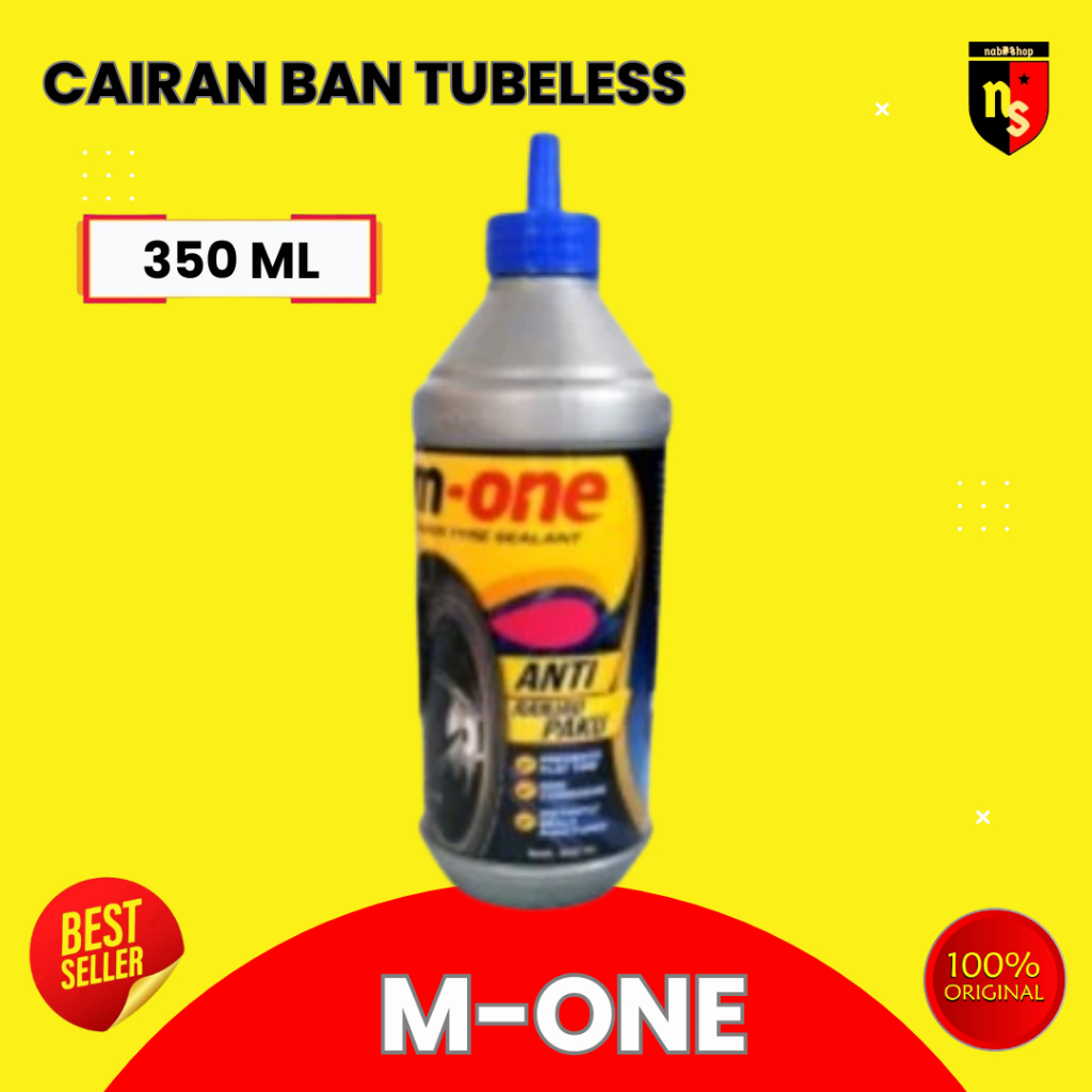 Cairan Ban Tubeless M-one 350 ml