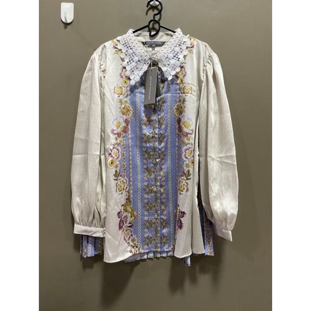 benang jarum shirt raya series PLEATED new