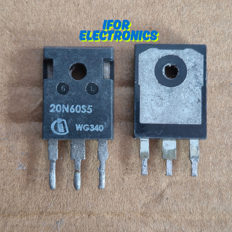 MOSFET CABUTAN 20N60 20A 600V 2060 N 60 N-CHANNEL PENGGANTI MOSFET POWER SUPPLY