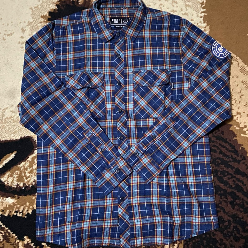 flanel eiger original 100%