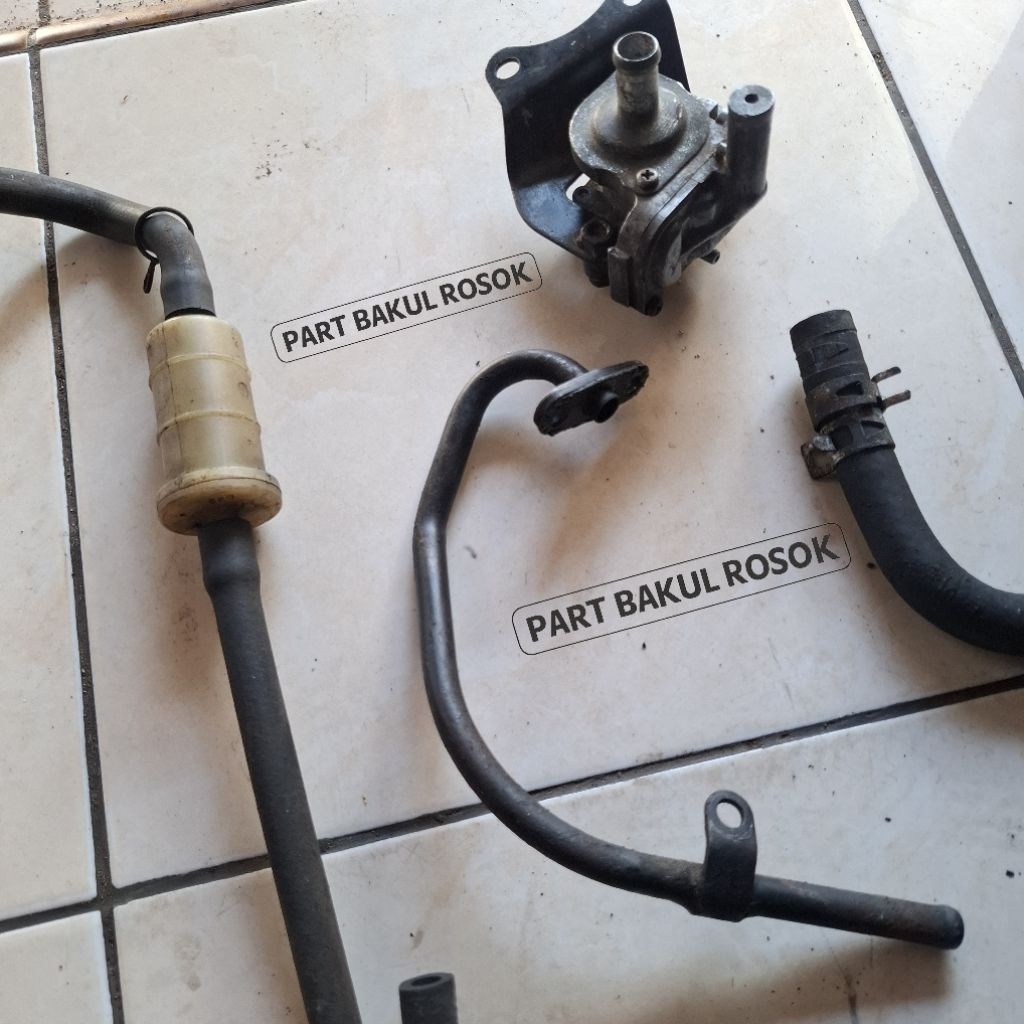 EMISI SELANG HAWA KARBU KARBURATOR Selang Pipa Ais Supra X 125 Helm In KYZ Selang Pipa Pembuang Knal