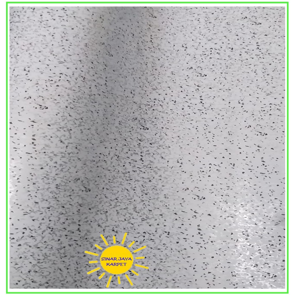 Karpet Lantai Plastik Vinyl 1 ROLL Panjang 15 Meter Lebar 1.2m MOTIF PASIR POLOS (SESUAI GAMBAR)