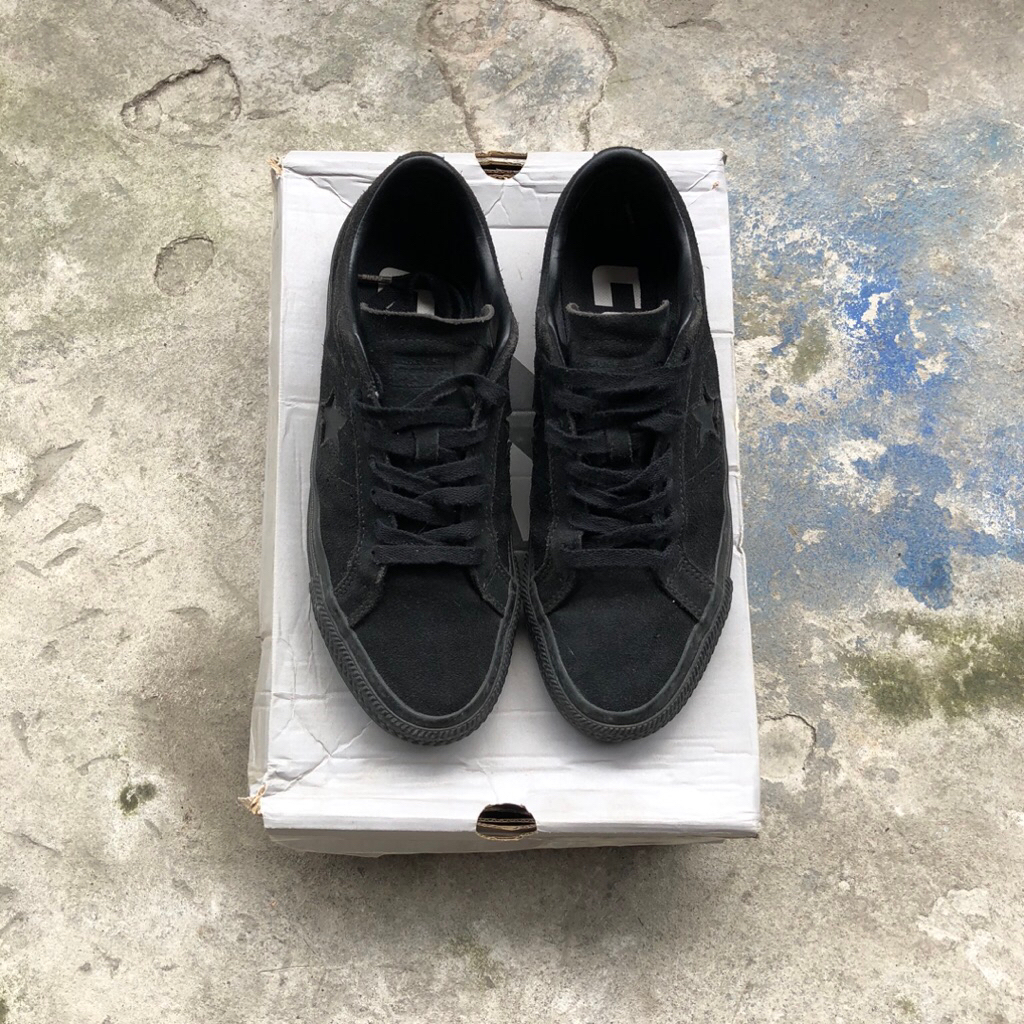 Converse Cons Pro One Star Ox Full Black