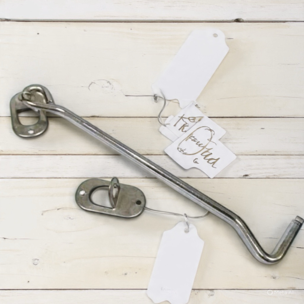 Hak angin penahan jendela polos panjang 20cm