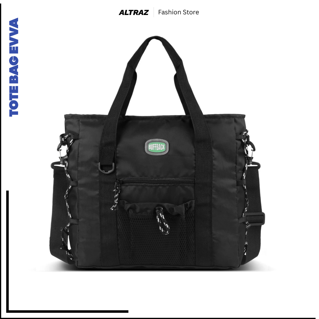 EVVA - Tas Premium Tote Bag Sling Bag Laptop 16 Inch Multifungsi Unisex