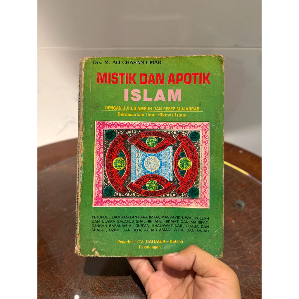 Buku Ilmu Hikmah & Pengobatan Islam – Mistik dan Apotik Islam – Kitab Lama / Langka