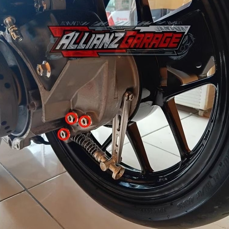 Baut stainless set oli gardan Vario 125/150