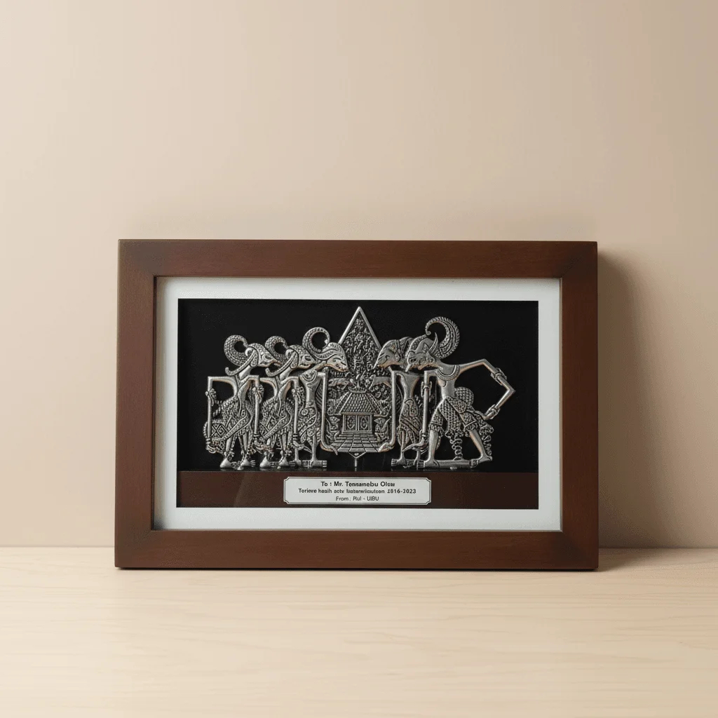 Souvenir Wayang Gunungan Pandawa Lima