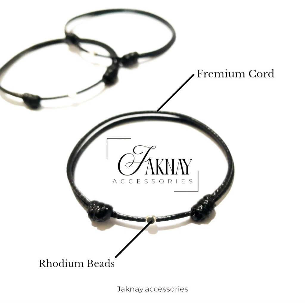 Gelang Couple Premium JAKNAY – Minimalis Unisex | Gelang Pria Wanita