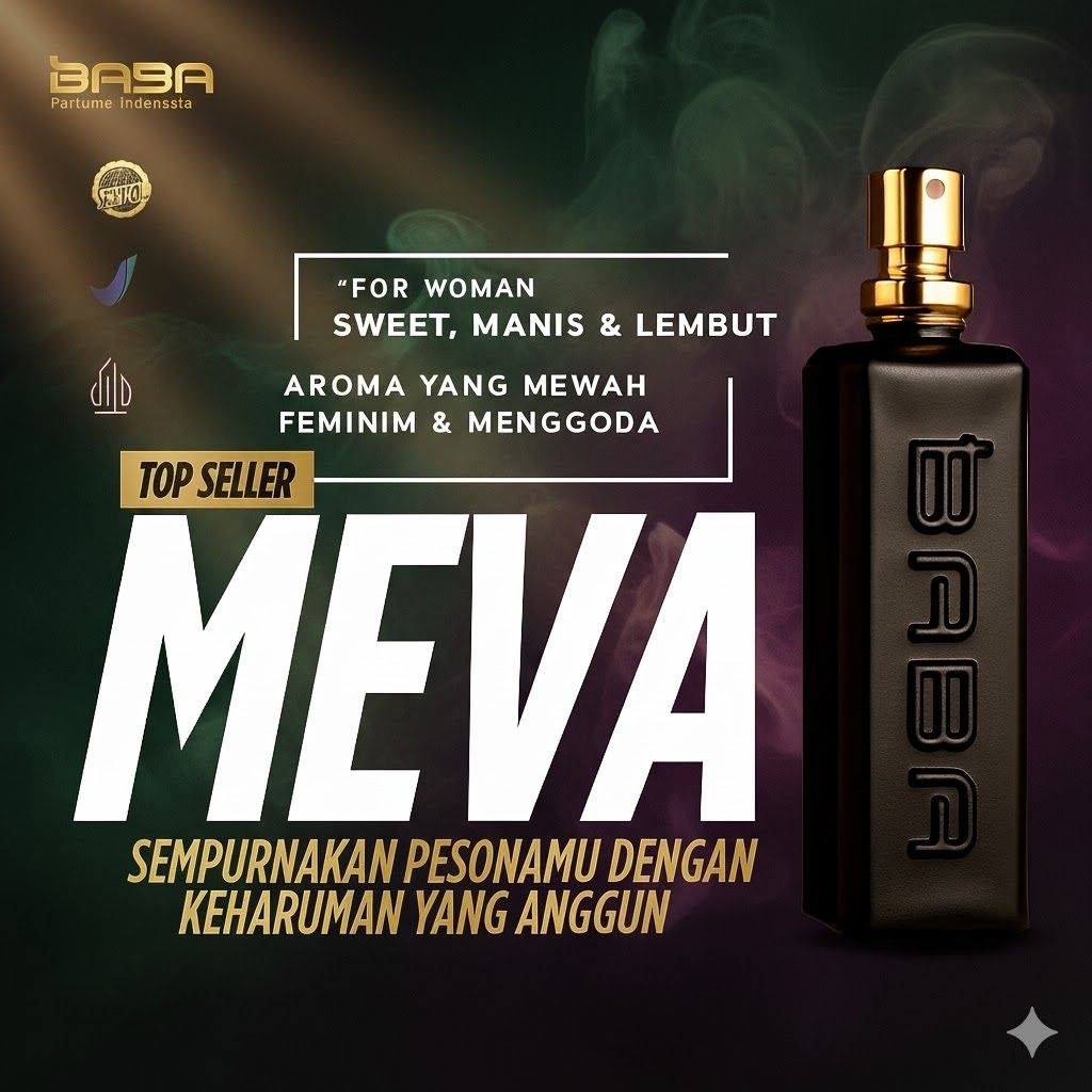 BABA Parfume Top Seller Original Aroma Meva Parfum Wanita Tahan Lama