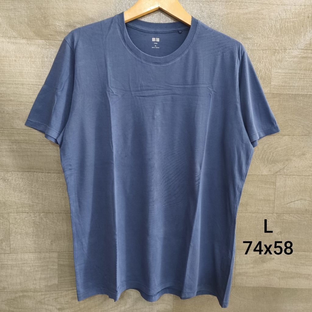 Kaos T-Shirt UT Basic Premium Blue Navy
