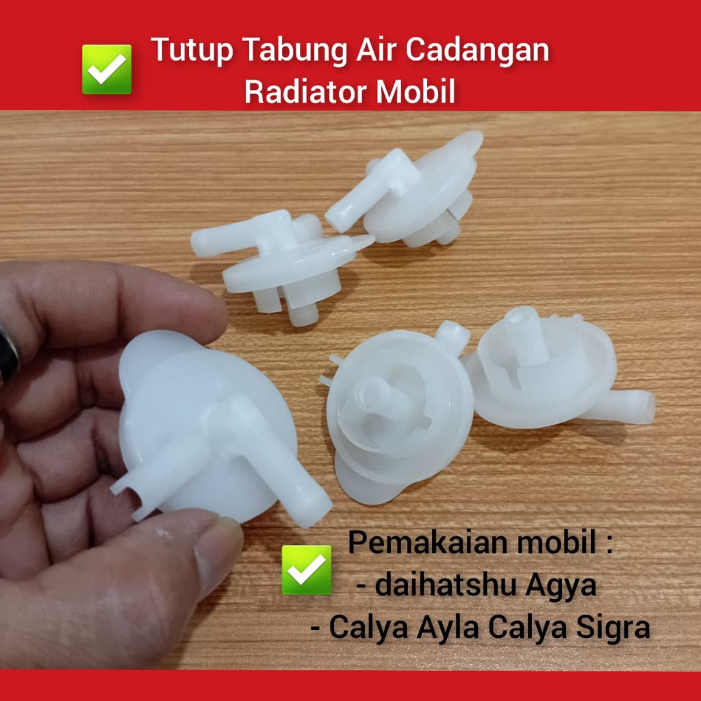 Tutup Tabung Air Cadangan Radiator mobil Daihatsu Agya Ayla Calya Sigra harga satuan 1pcs.