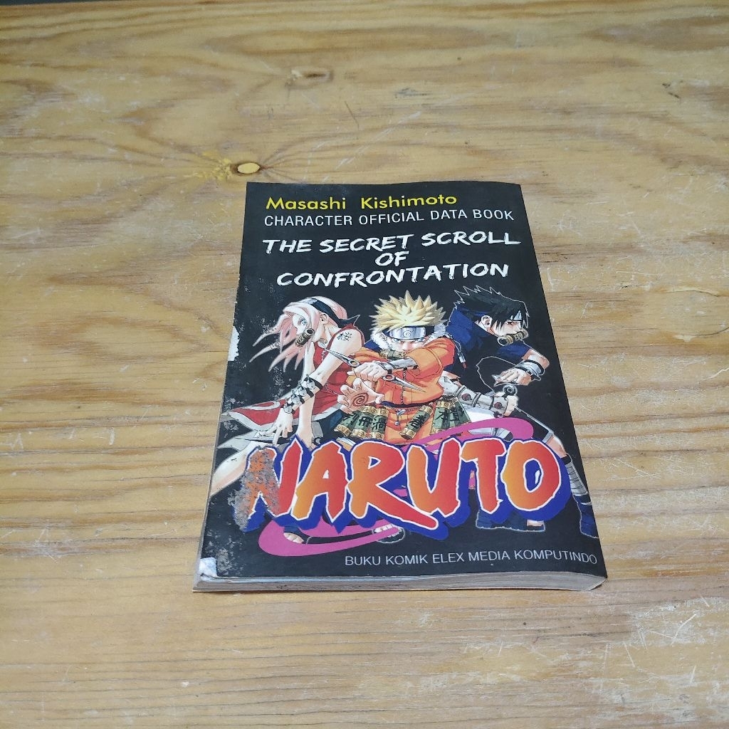 Komik Naruto The Secret Scroll of Confrontation