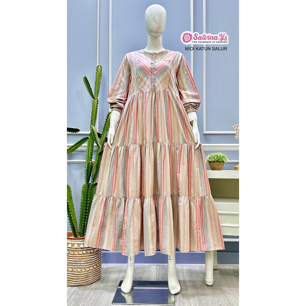Gamis midi salvina