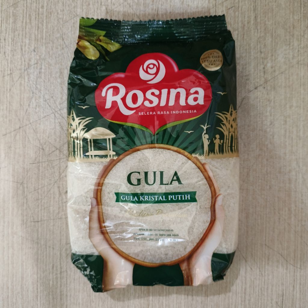 Rosina Gula Pasir | Gula Pasir Rosina 500g Gula Kristal