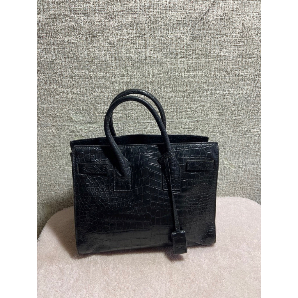 Saint Lauren bag croco