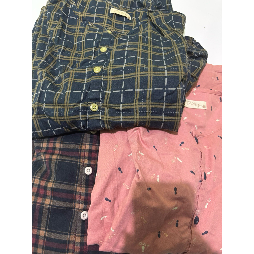 [PRELOVED] DITSY SIZE L DAN FK KHIMAR - BACA DESKRIPSI