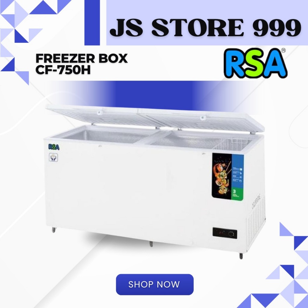 Chest Freezer BOX RSA CF-750 / FREEZER BOX RSA CF 750 FREEZER DAGING PEMBEKU
