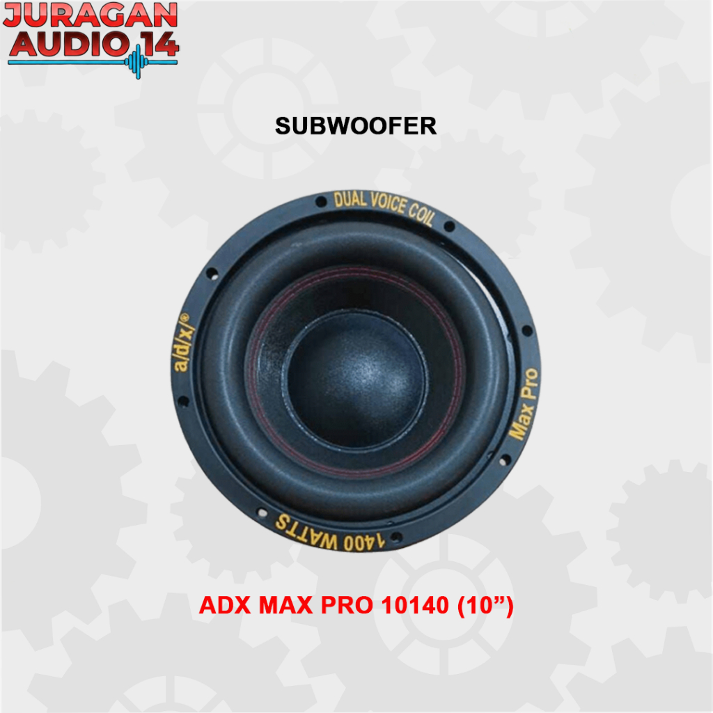 SUBWOOFER ADX MAX PRO 10140 (10")