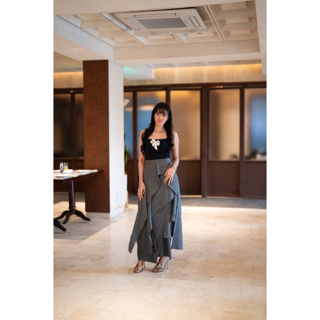 Ammora Long Skirt Silver - Atvezzo Skirt