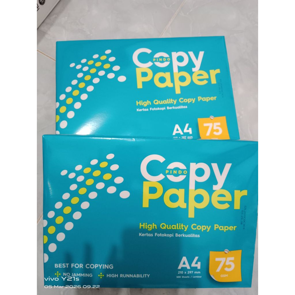 Kertas A4 Copy Paper 75gsm