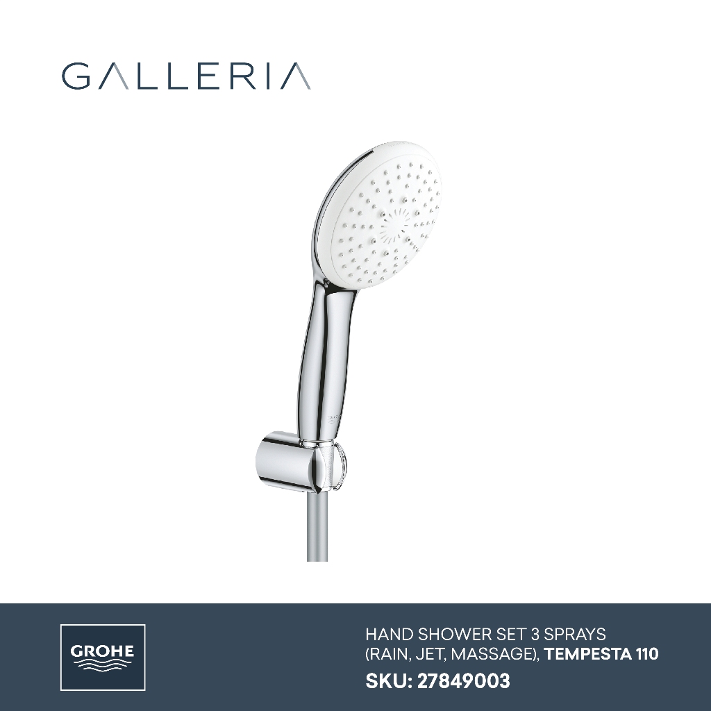 Grohe Tempesta 110 Handshower Set 27849003 / Grohe Shower