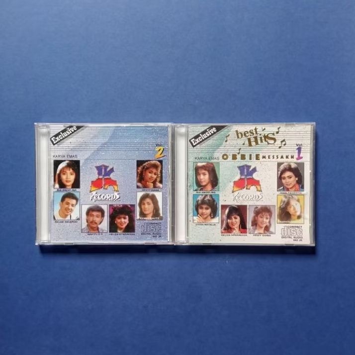 CD Audio Music Exclusive Best Hits Karya Emas Obbie Messakh Prod JK Records