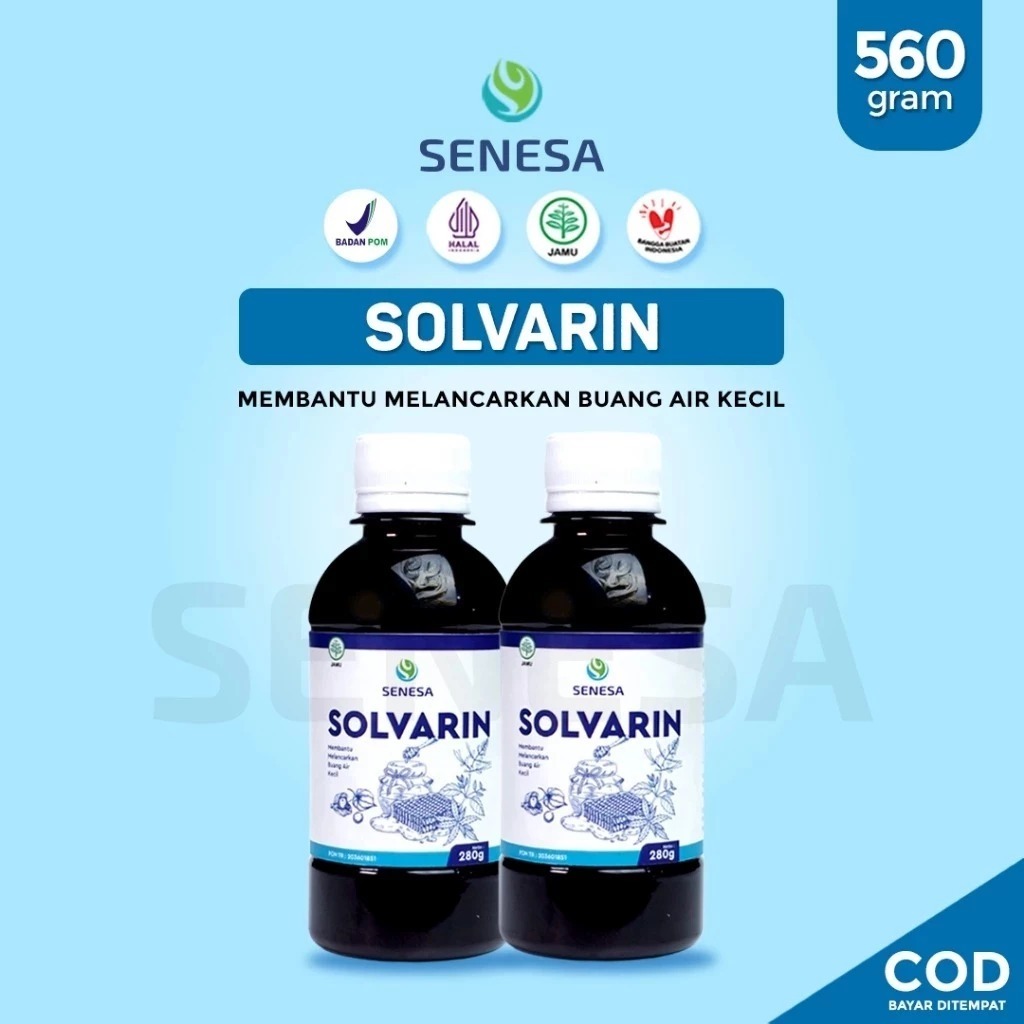 Senesa - Madu Solvarin - Membantu Melancarkan Buang Air Kecil