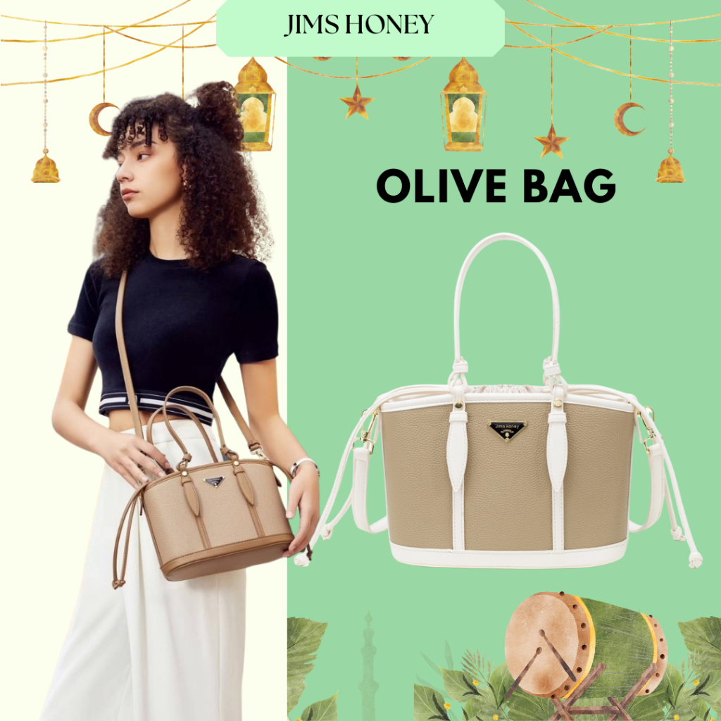 JIMS HONEY TAS SELEMPANG WANITA OLIVE BAG