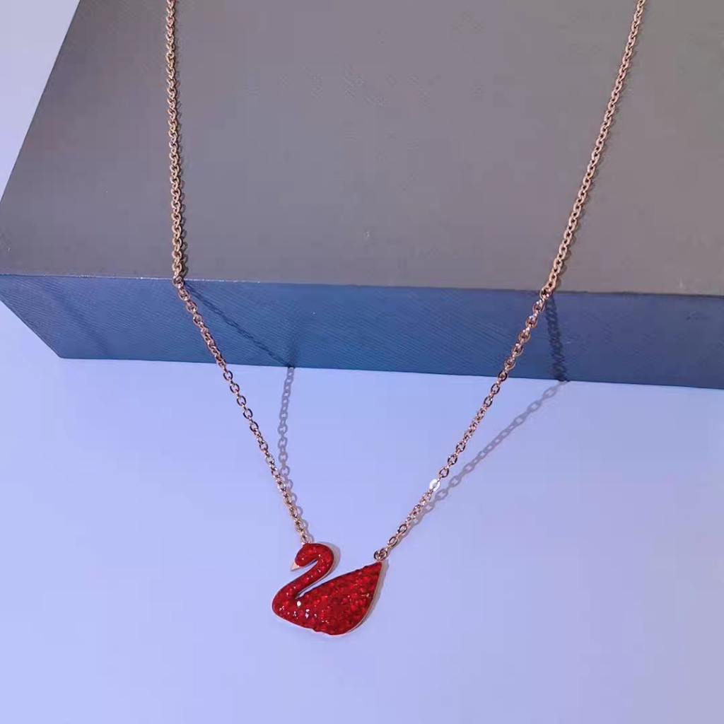 Kalung Swarovski - Swarovski Necklace - Swarovski Swan Necklace Kalung ORIGINAL 100%