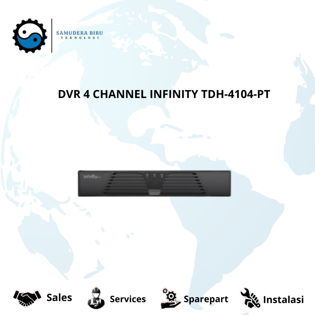 DVR 4 CHANNEL INFINITY TDH-4104-PT